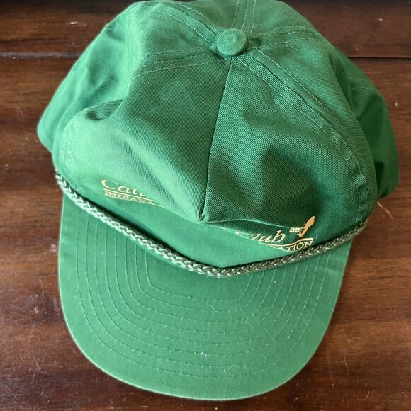 Vtg Indiana Beef Cattle Association Cattleman’s Club Adjustable Hat Cap Nissin - Picture 2 of 6